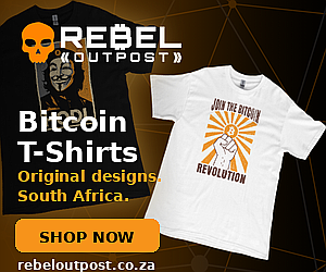 Rebel Outpost Bitcoin T-Shirts South Africa